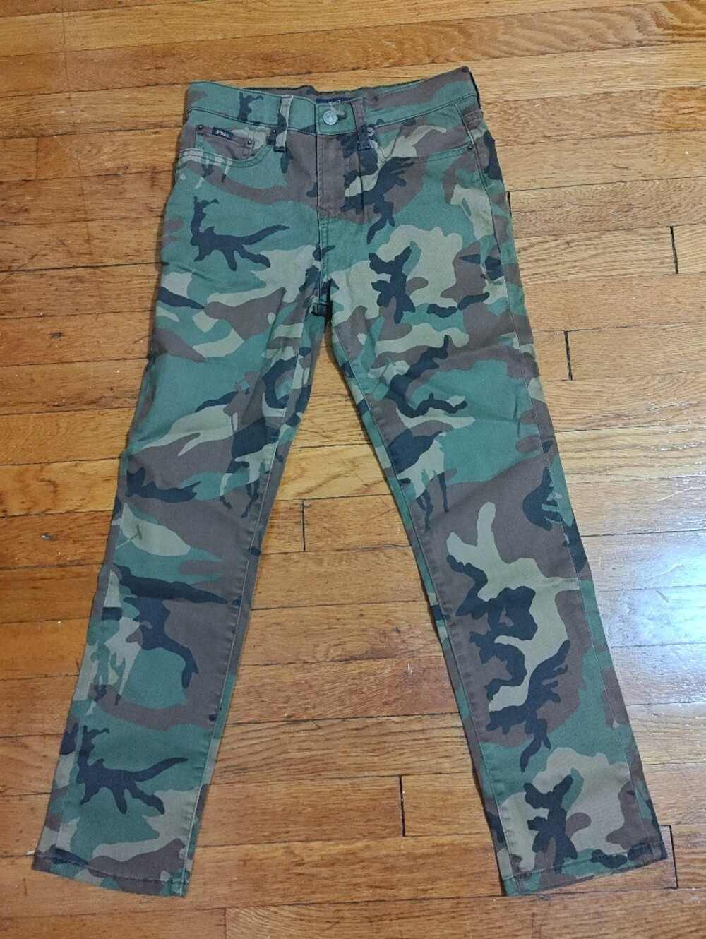 Polo Ralph Lauren Boys Sullivan Slim Camo Jeans Size 12 (150/63) Camouflage kids